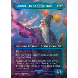 Gandalf, Friend of the Shire (Borderless) FOIL LTR NM