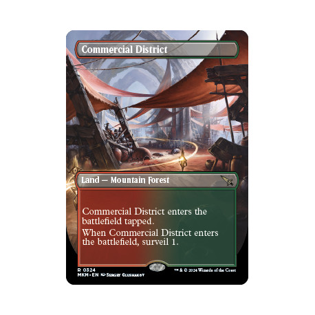 Commercial District (Borderless) MKM NM