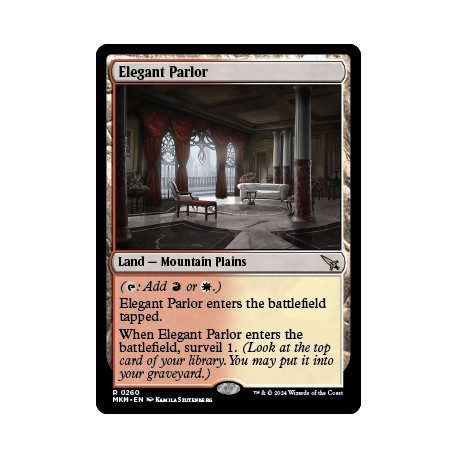 Elegant Parlor MKM NM