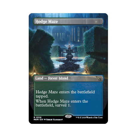 Hedge Maze (Borderless) MKM NM