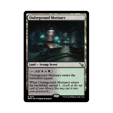 Underground Mortuary MKM NM