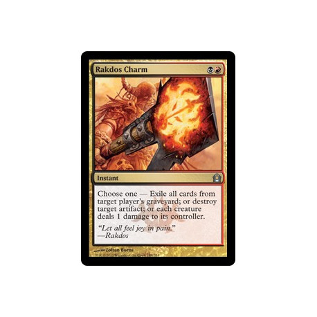 Rakdos Charm RTR NM