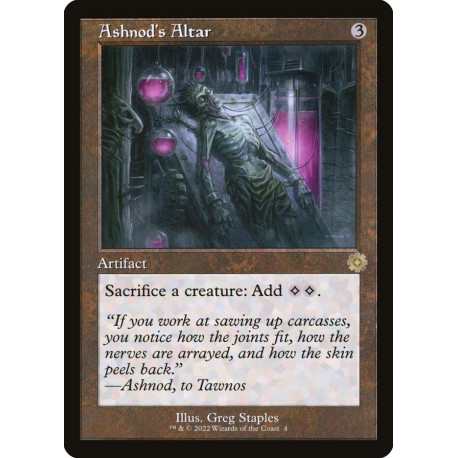 Ashnod's Altar BRR NM