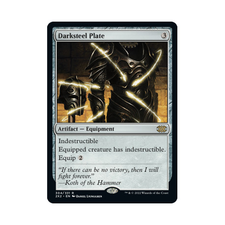 Darksteel Plate 2X2 NM