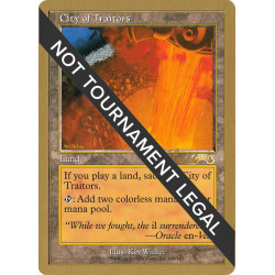 City of Traitors WC99 NM NOT TOURNAMENT LEGAL