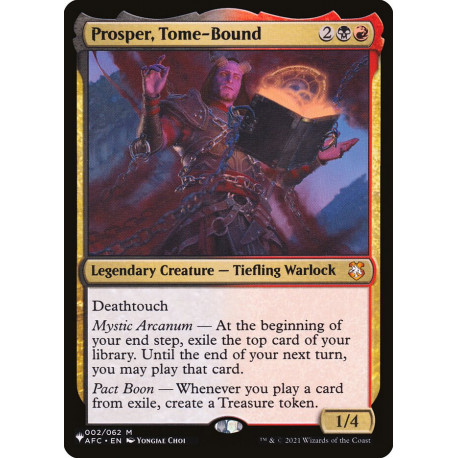 Prosper, Tome-Bound AFC (List) NM