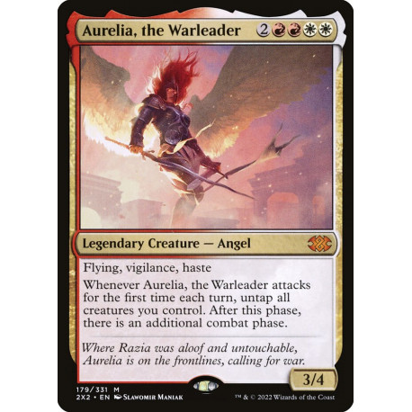 Aurelia, the Warleader 2X2 NM