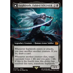 Sephiroth, Fabled SOLDIER // Sephiroth, One-Winged Angel (Extended) FIN NM