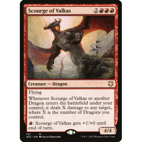 Scourge of Valkas AFC NM