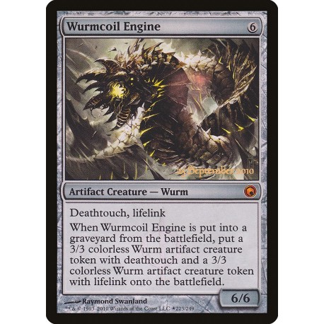Wurmcoil Engine PRE-RELEASE FOIL SOM NM