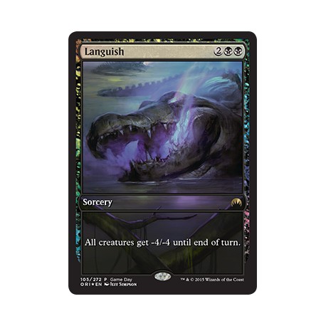 Languish FOIL ORI PROMO NM