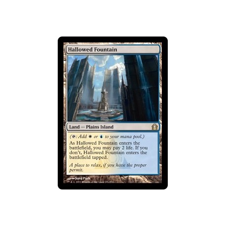 Hallowed Fountain RTR SP