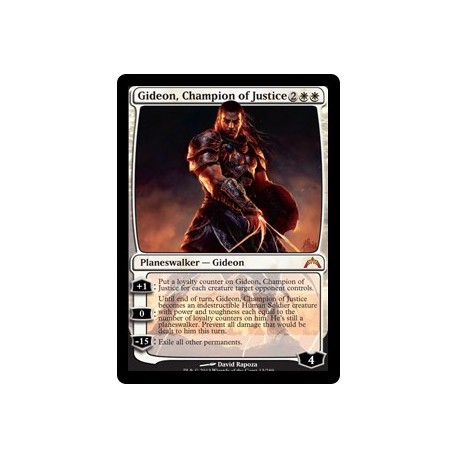 Gideon, Champion of Justice GTC NM