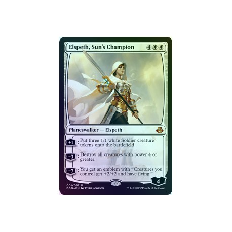 Elspeth, Sun's Champion FOIL DDO NM