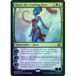 Kiora, the Crashing Wave FOIL DDO NM