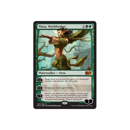 Nissa, Worldwaker M15 NM