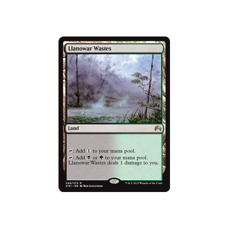 Llanowar Wastes ORI NM