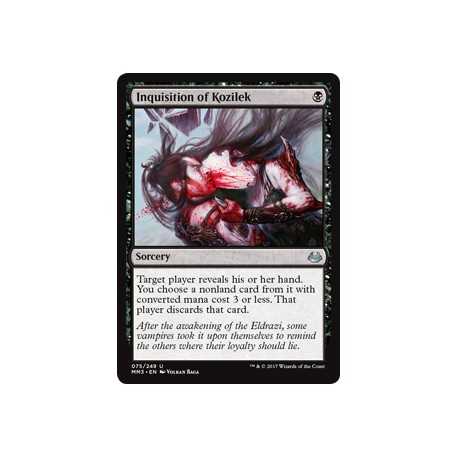 Inquisition of Kozilek MM3 NM