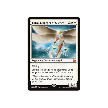 Linvala, Keeper of Silence MM3 NM