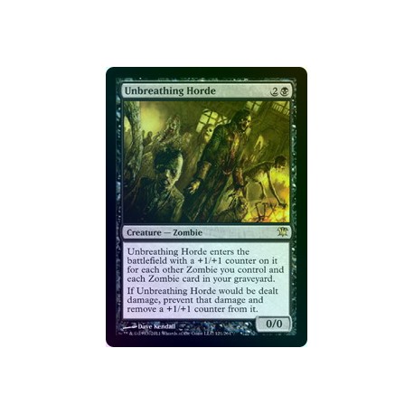 Unbreathing Horde FOIL ISD NM
