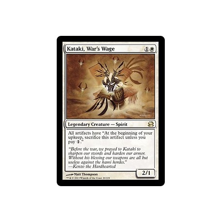 Kataki, War's Wage MMA NM