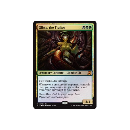 Glissa, the Traitor FOIL V16 NM
