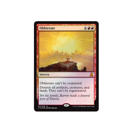Obliterate FOIL V16 NM