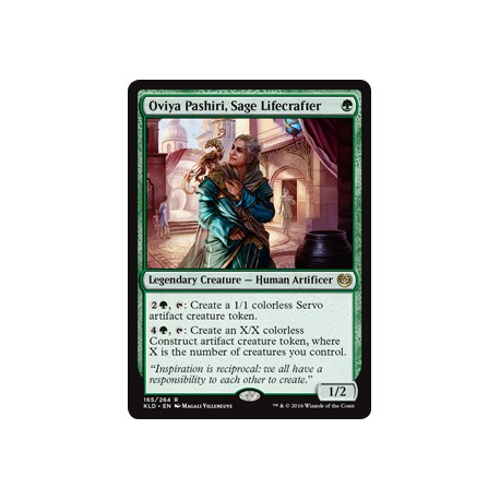 Oviya Pashiri, Sage Lifecrafter KLD NM