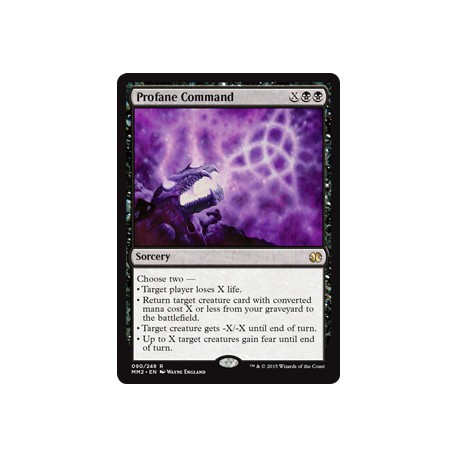 Profane Command MM2 NM