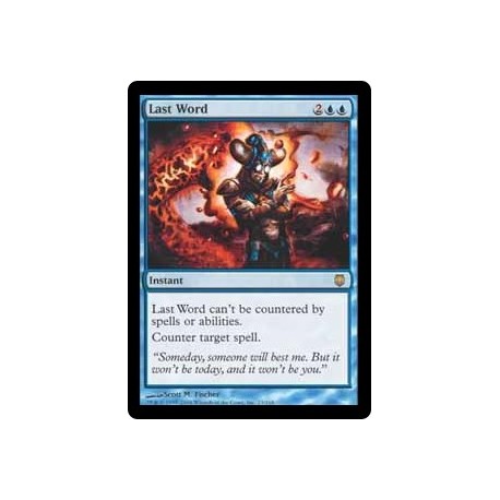 Last Word DST NM