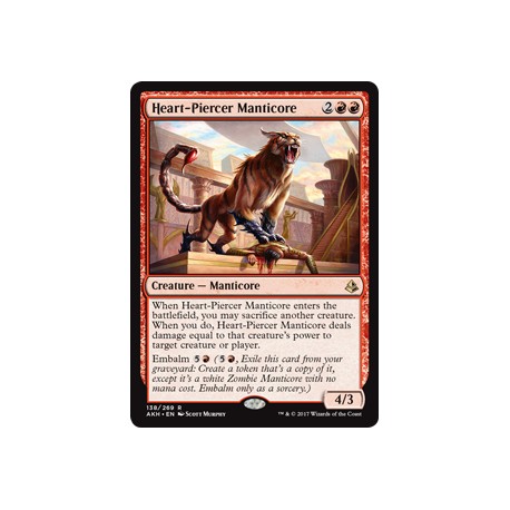 Heart-Piercer Manticore AKH NM