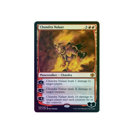 Chandra Nalaar FOIL DD3 NM