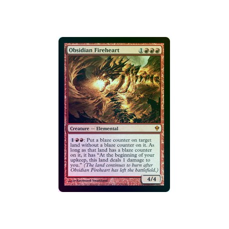 Obsidian Fireheart FOIL ZEN NM