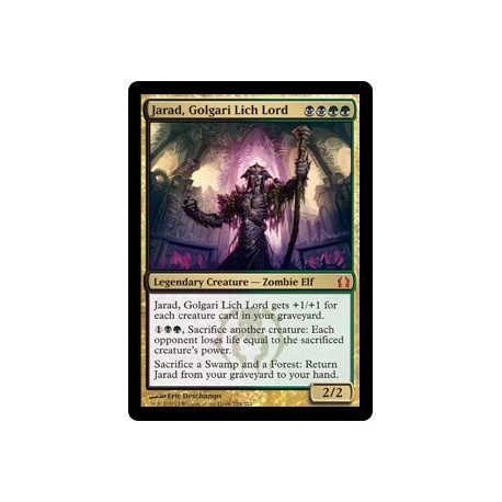 Jarad, Golgari Lich Lord RTR NM