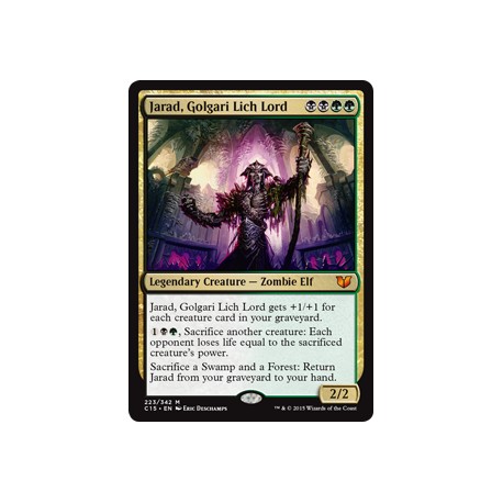 Jarad, Golgari Lich Lord C15 NM