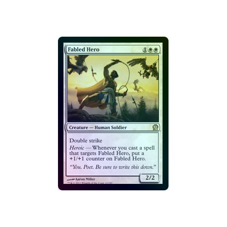 Fabled Hero FOIL THS NM