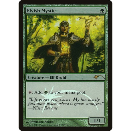 Elvish Mystic FOIL PROMO NM-