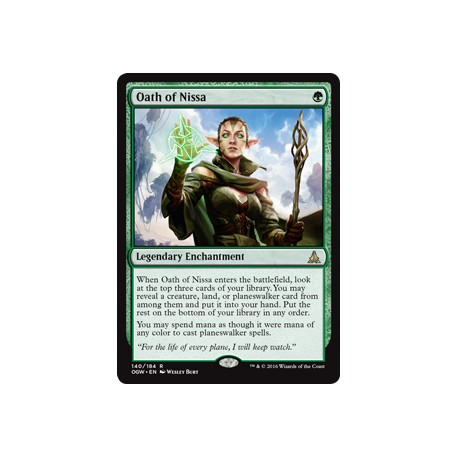 Oath of Nissa OGW NM