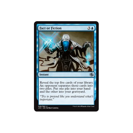 Fact or Fiction DD3 NM