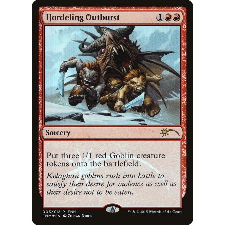 Hordeling Outburst FOIL PROMO NM