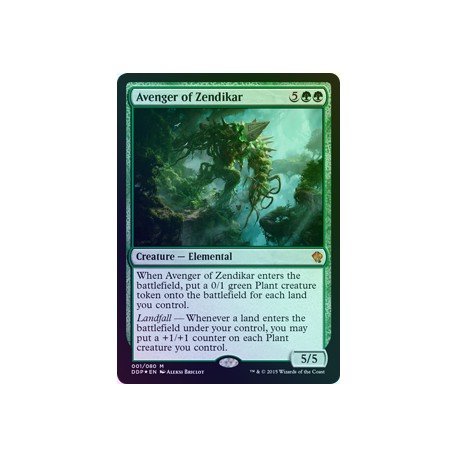 Avenger of Zendikar FOIL DDP NM