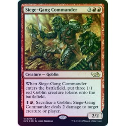 Siege-Gang Commander FOIL DD3 NM