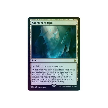 Sanctum of Ugin FOIL BFZ NM