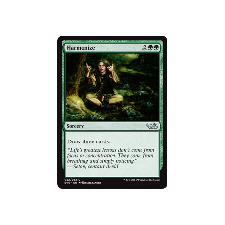 Harmonize (E v G) DD3 NM