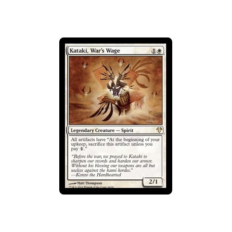 Kataki, War's Wage MD1 NM