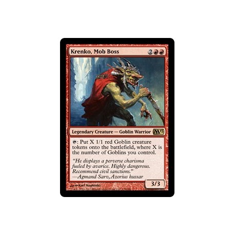 Krenko, Mob Boss M13 NM