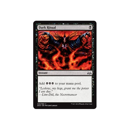 Dark Ritual DD3 NM