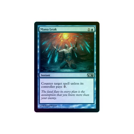 Mana Leak FOIL M12 NM