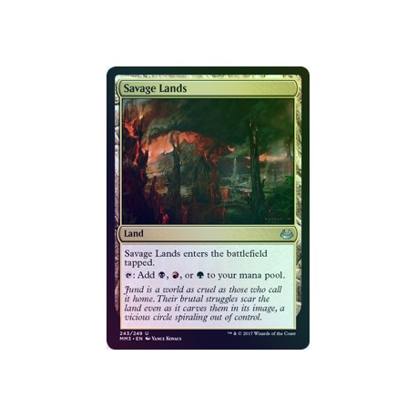 Savage Lands FOIL MM3 NM