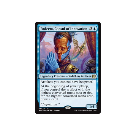 Padeem, Consul of Innovation KLD NM